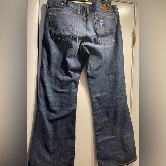 Lucky Brand LIL Maggie Low Rise flare leg Distressed Jeans. $20 OBO Size 16/33 - Picture 9 of 11